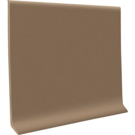 ROPPE Pinnacle Rubber Wall Base 4.5in x 48in Fawn 45CR3P140